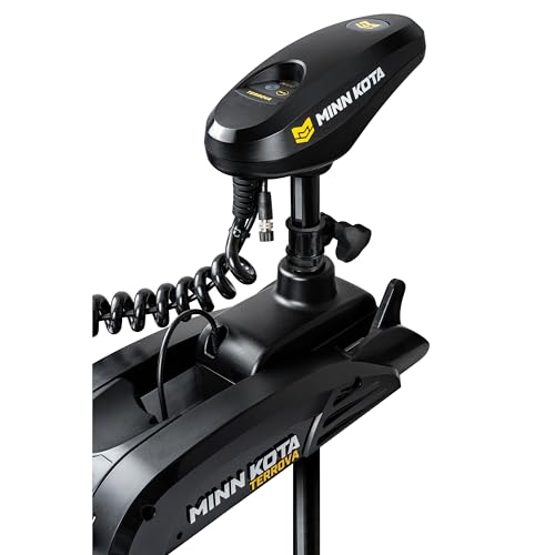 Minn Kota Terrova Bow-Mount Electric Trolling Motor with GPS, Spot-Lock, Dual Spectrum Chirp Sonar, 55 Lb. Thrust, 45 in. Shaft, Freshwater