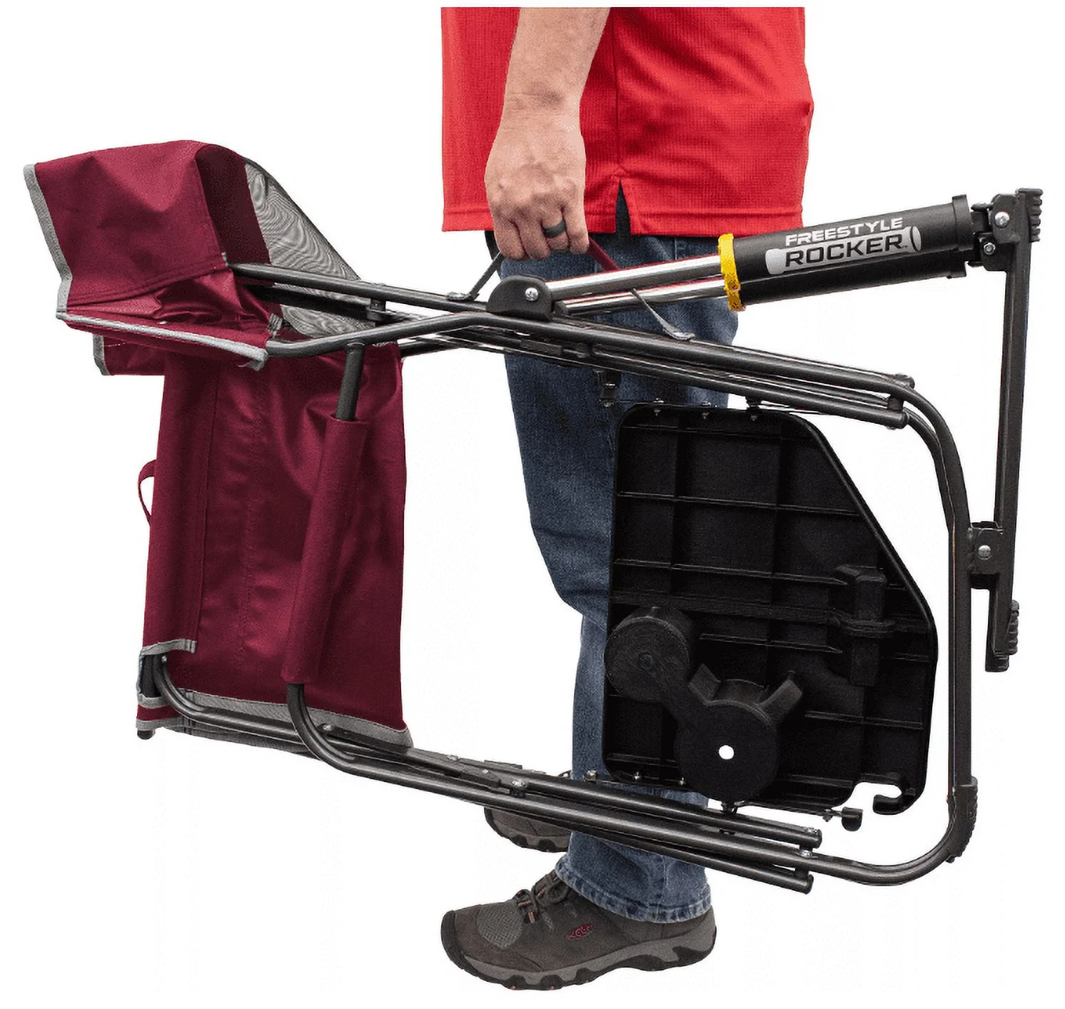 Gci Outdoor 47172 Freestyle Rocker Xl/Portable/Side Table/Cinnamon