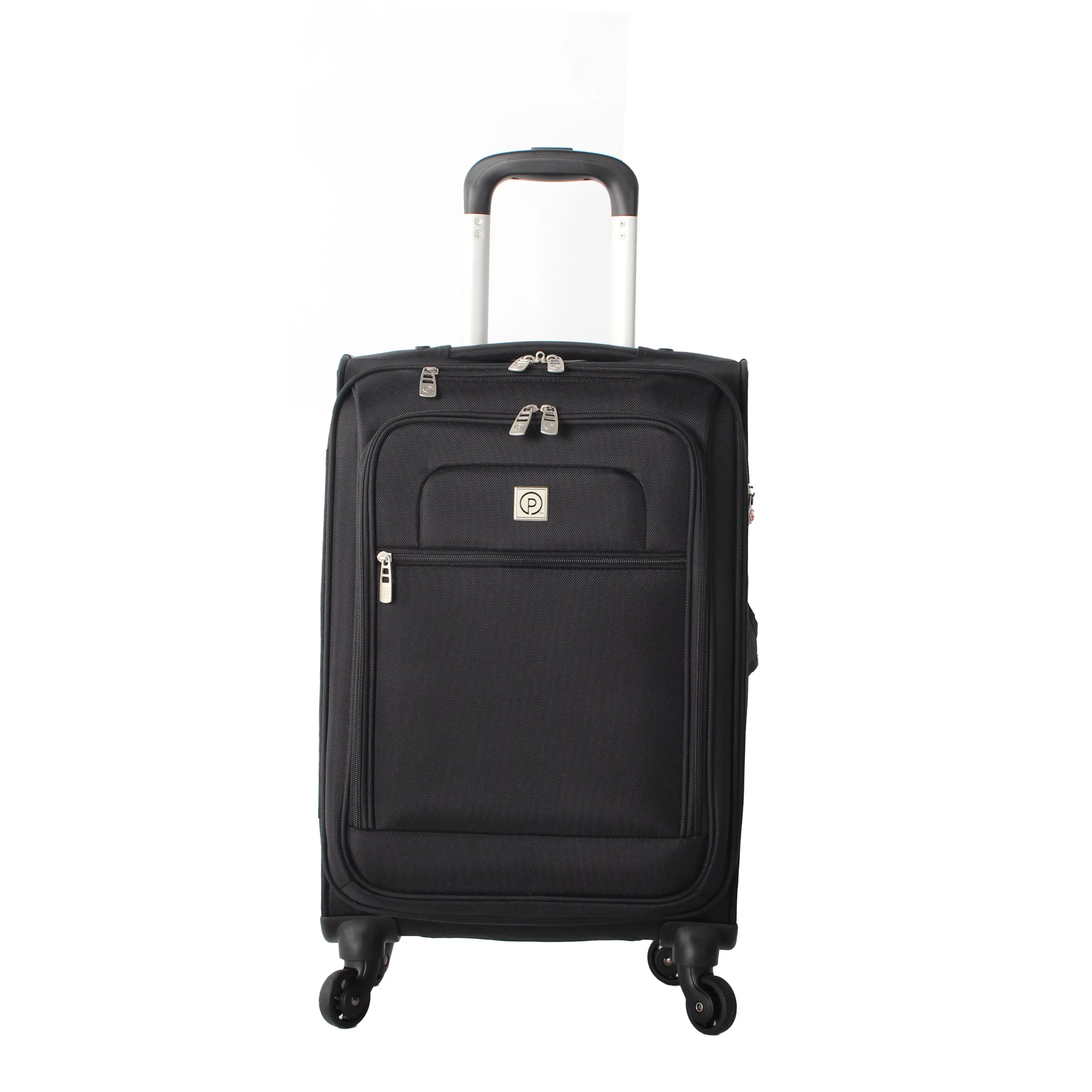 Protege, Arendale Soft Side 20” Expandable Carry-on Luggage, Black