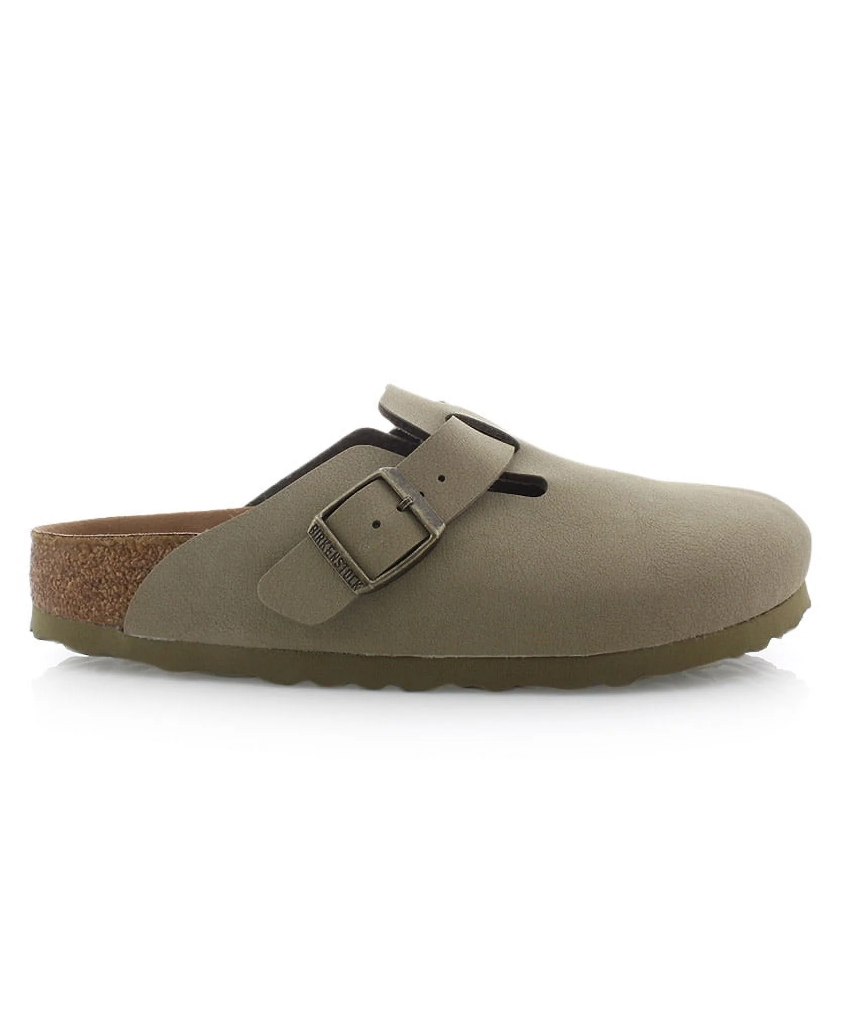 Birkenstock Boston Bs Narrow Unisex Shoes Size 6, Color: Khaki