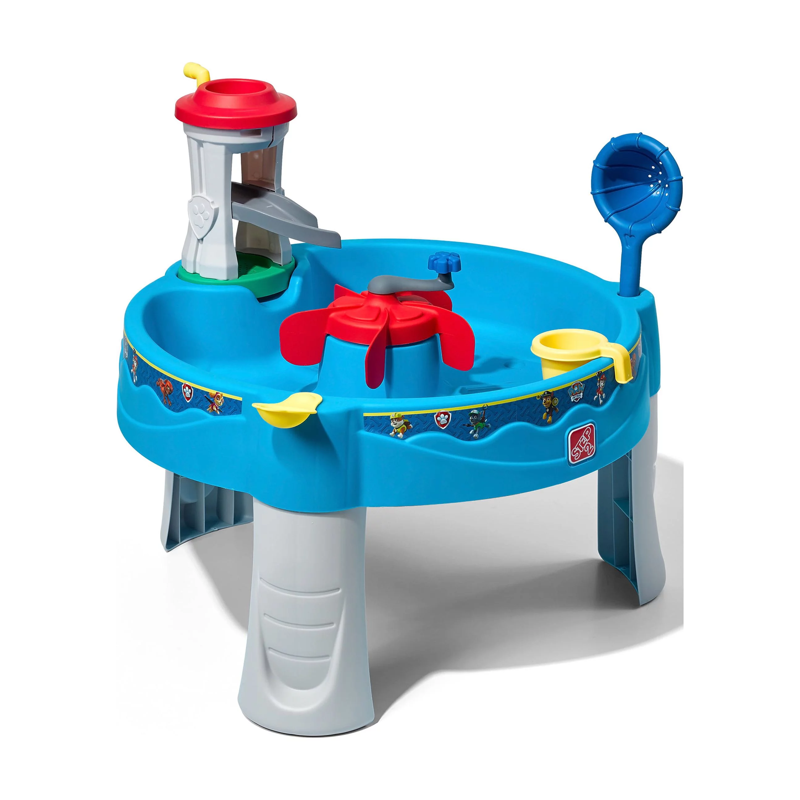 Step2 Paw Patrol Lookout Tower Blue Plastic Water Table for Toddler
