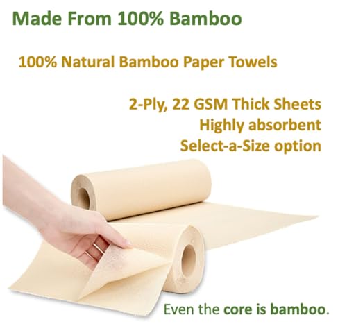 Purafide Bamboo Toilet Paper and Paper Towels