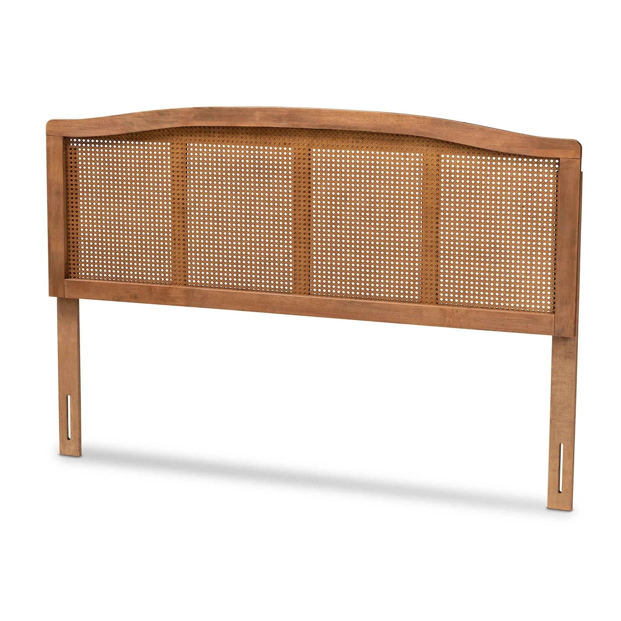 Carson Carrington  Ugglom Wood and Synthetic Rattan Headboard King