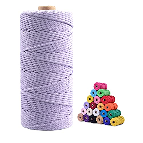 jijAcraft Butchers Twine 328 Feet, 2mm Cotton Twine String, Food Safe Kitchen Cooking Bakers Twine String for Meat Trussing, White Cotton String for Turkey Sausage Butcher Food Prep