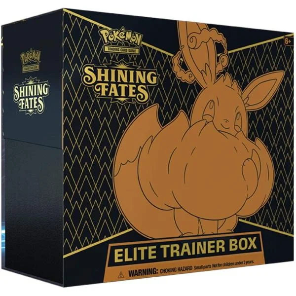 Pokemon TCG: Shining Fates Elite Trainer Box - Eevee [Card Game, 2 Players]