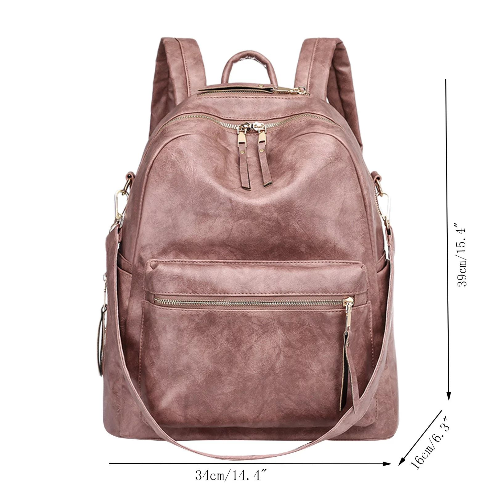 PMUYBHF Black Backpack for Women School Ladies Bag Large Capacity Backpack Fashion Retro Backpack Large Capacity Backpack Waterproof Crossbody Bags for Women Small Backpack for Men Hiking 70L