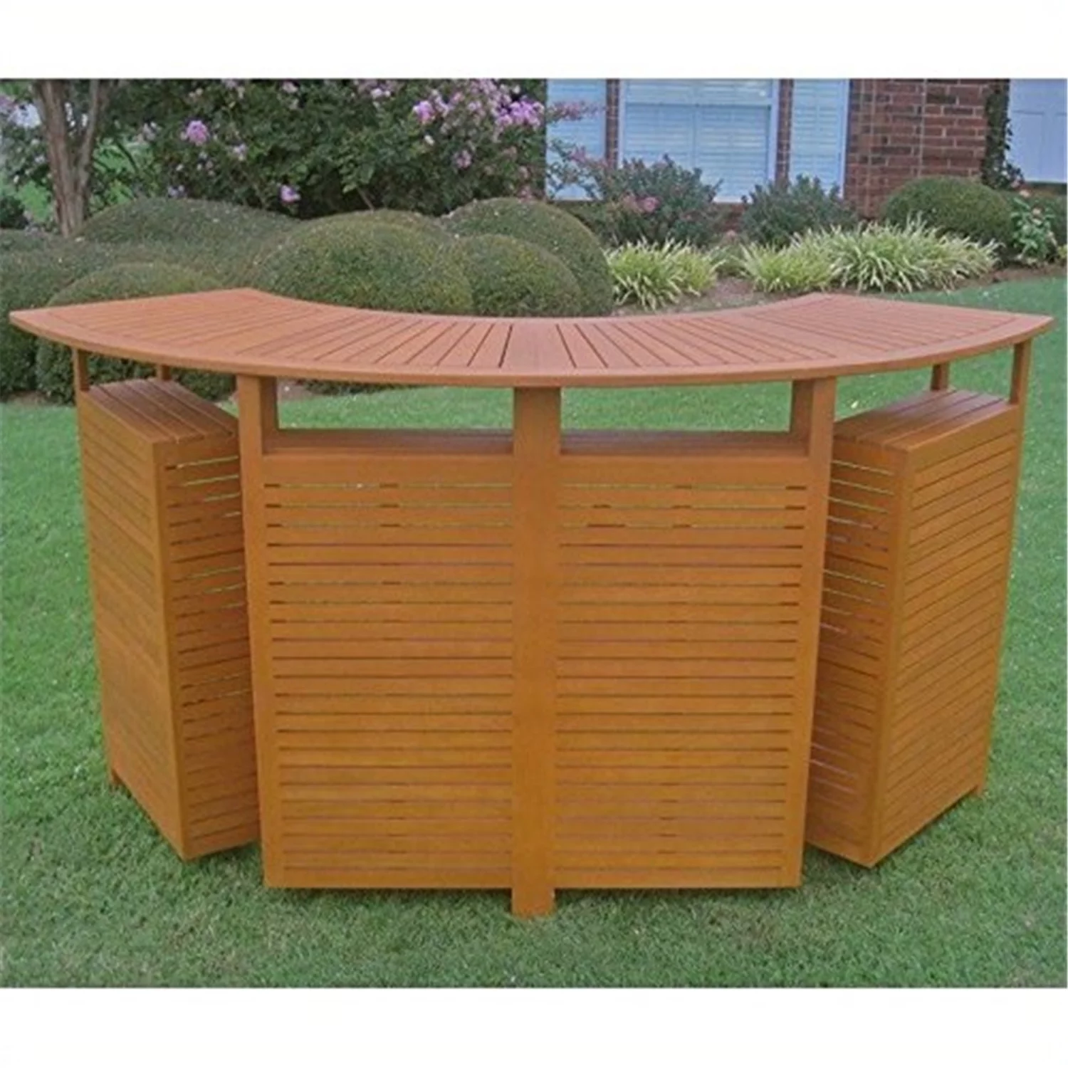 Royal Tahiti Outdoor Wood Fold Out Bar