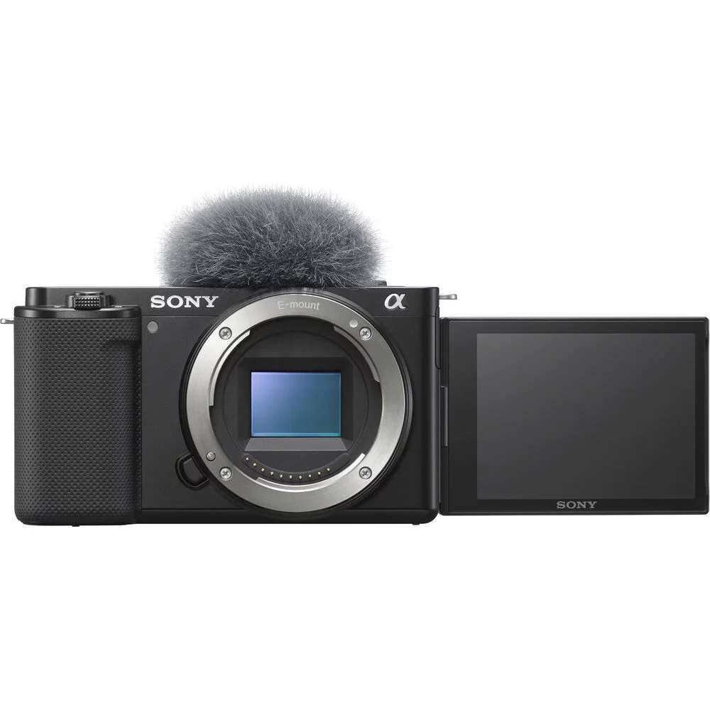 Sony ZV-E10 Mirrorless Camera (Black) ILCZV-E10/B