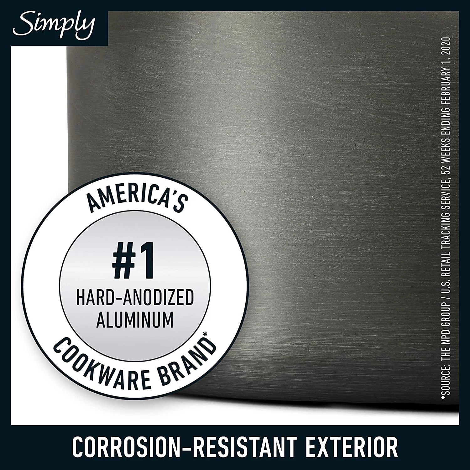 en 10-Piece Pots and Pans Set  Nonstick Kitchen Cookware with Stay-Cool Stainless Steel Handles  Black