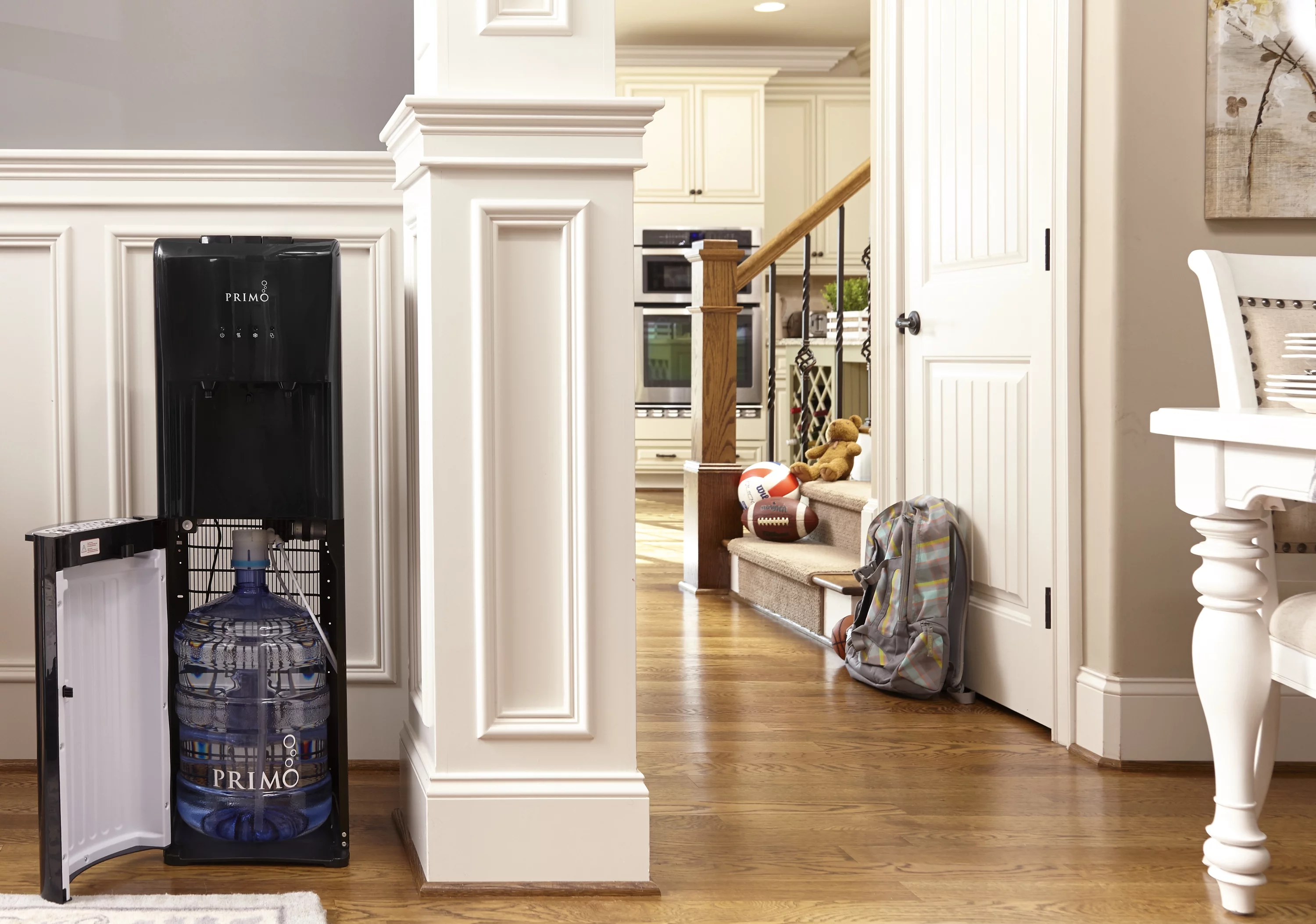 Primo Water Dispenser Bottom Loading, Hot/Cold Temperature, Black Model 601088