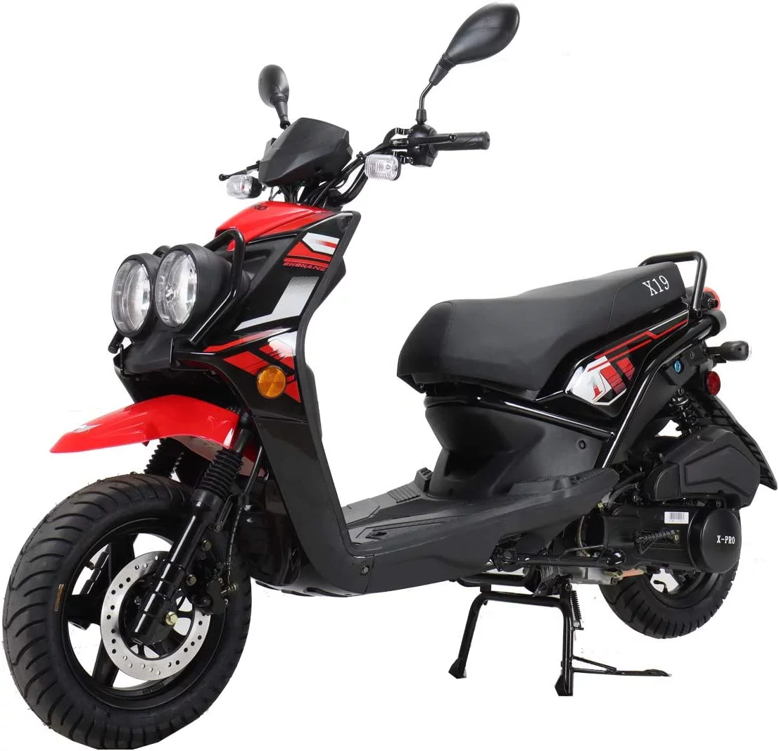 X-Pro Brand New 150cc Gas Moped Scooter, 12