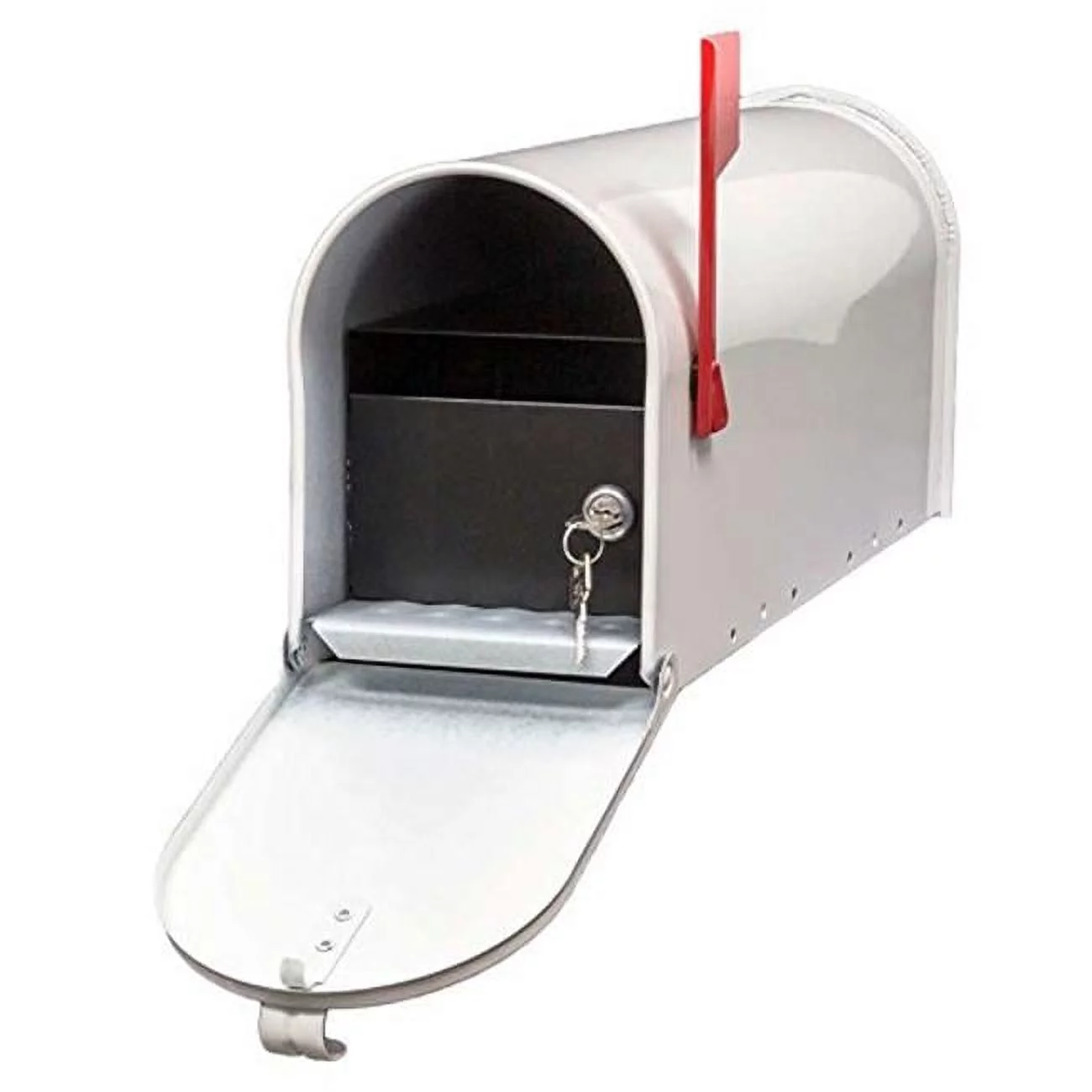 Gibraltar E1-MLBX-LKIT-WHT E1 Economy Mailbox Only with Locking Insert - White