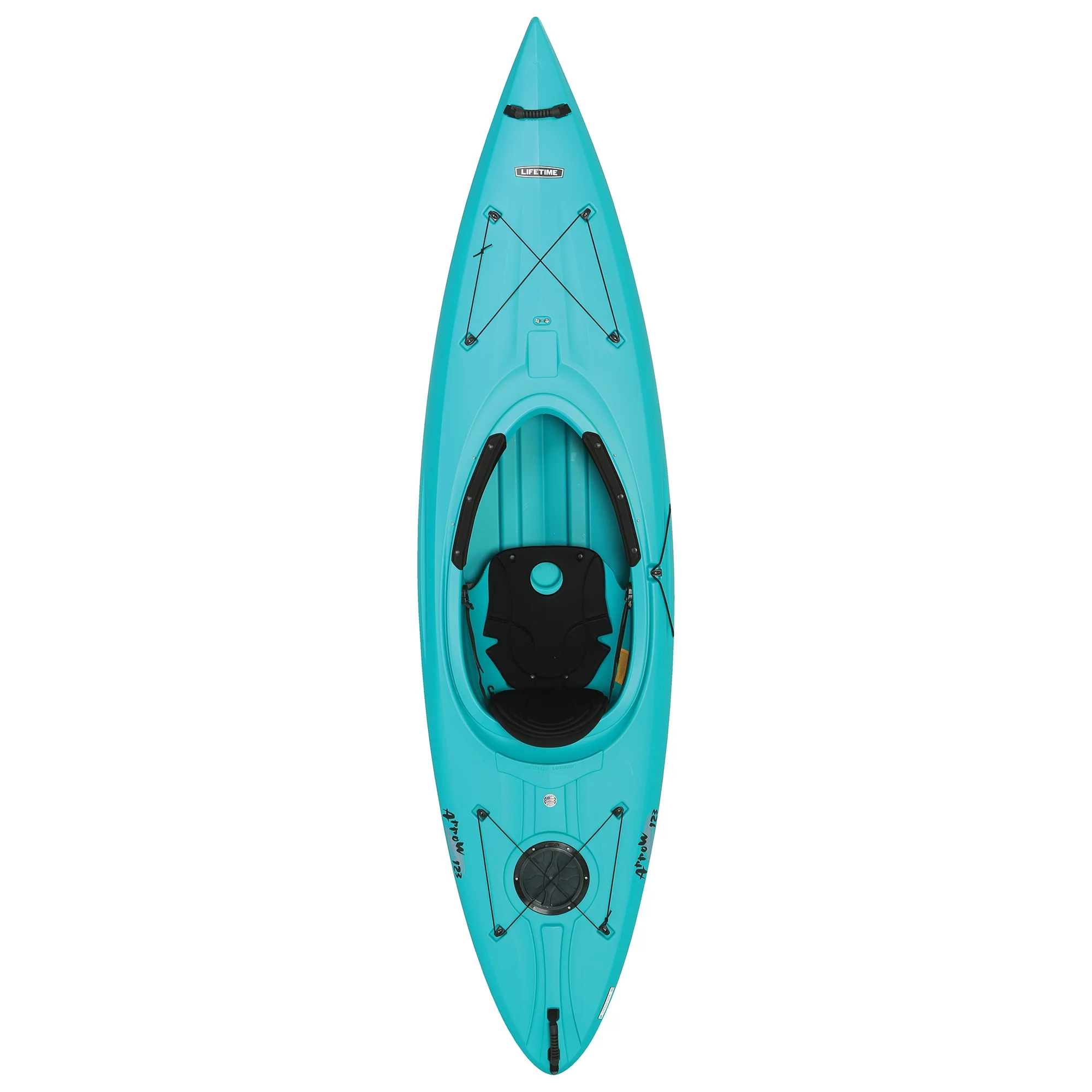Lifetime Arrow 123 inch Sit-Inside Kayak, Teal (90619)