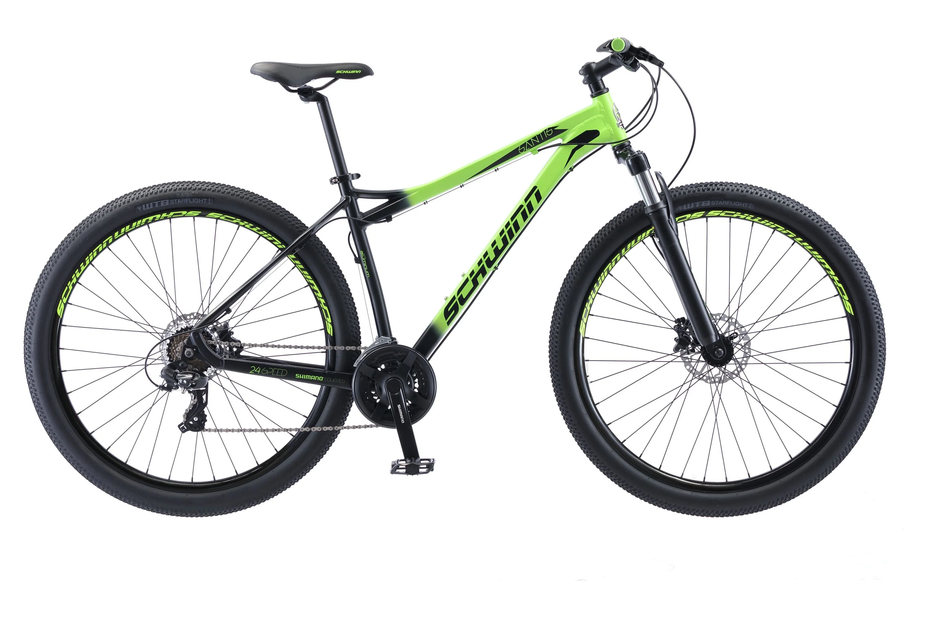Schwinn Santis Mountain Bike, 24-speed, 29 inch wheels, grey