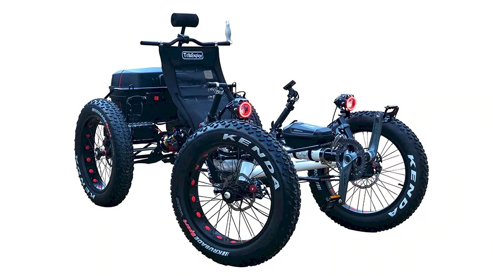 Eco-Friendly Adventure: Electric Fat Tire Recumbent Quad Bike