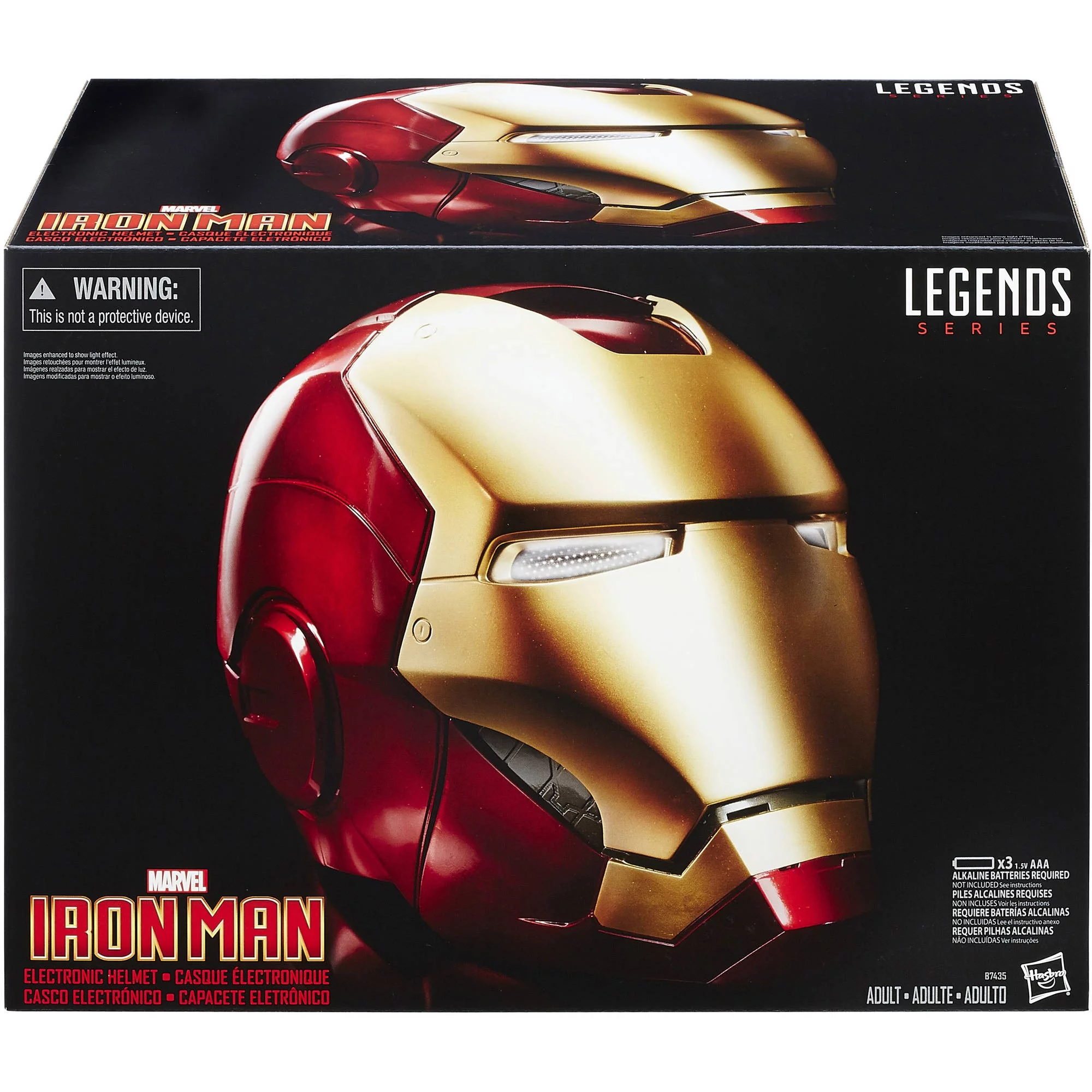 Hasbro B7435 Marvel Legends Iron Man Electronic Helmet