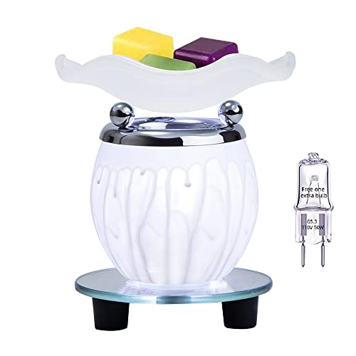 HUNANBANG 3 in 1 Electric Oil Warmer Scented Wax Warmer Candle Wax Melt Warmer Wax Melter Fragrance Wax Burner Parent