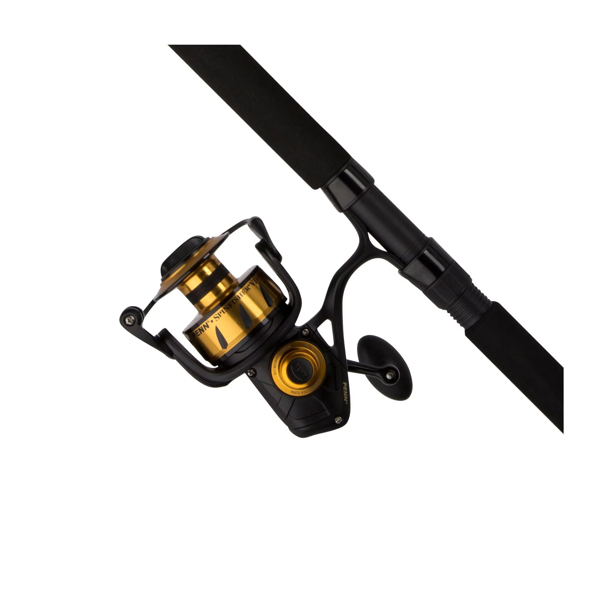 PENN Spinfisher VI Fishing Rod and Reel Spinning Combo, 6'6