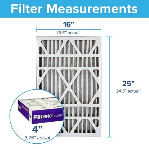 Filtrete High Performance Air Filter, 1550 MPR, 20 in x 25 in x 5 in