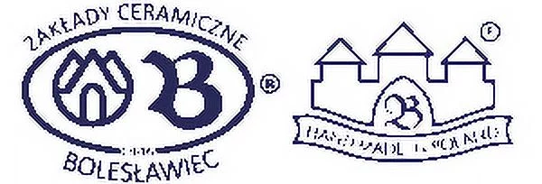 Blue Rose Polish Pottery Zara Butter Dish