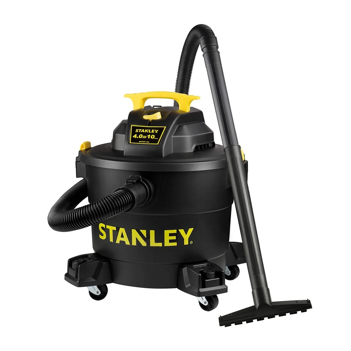 Stanley SL18191P Heavy Duty Portable 10 Gallon Wet Dry Shop Vacuum Cleaner