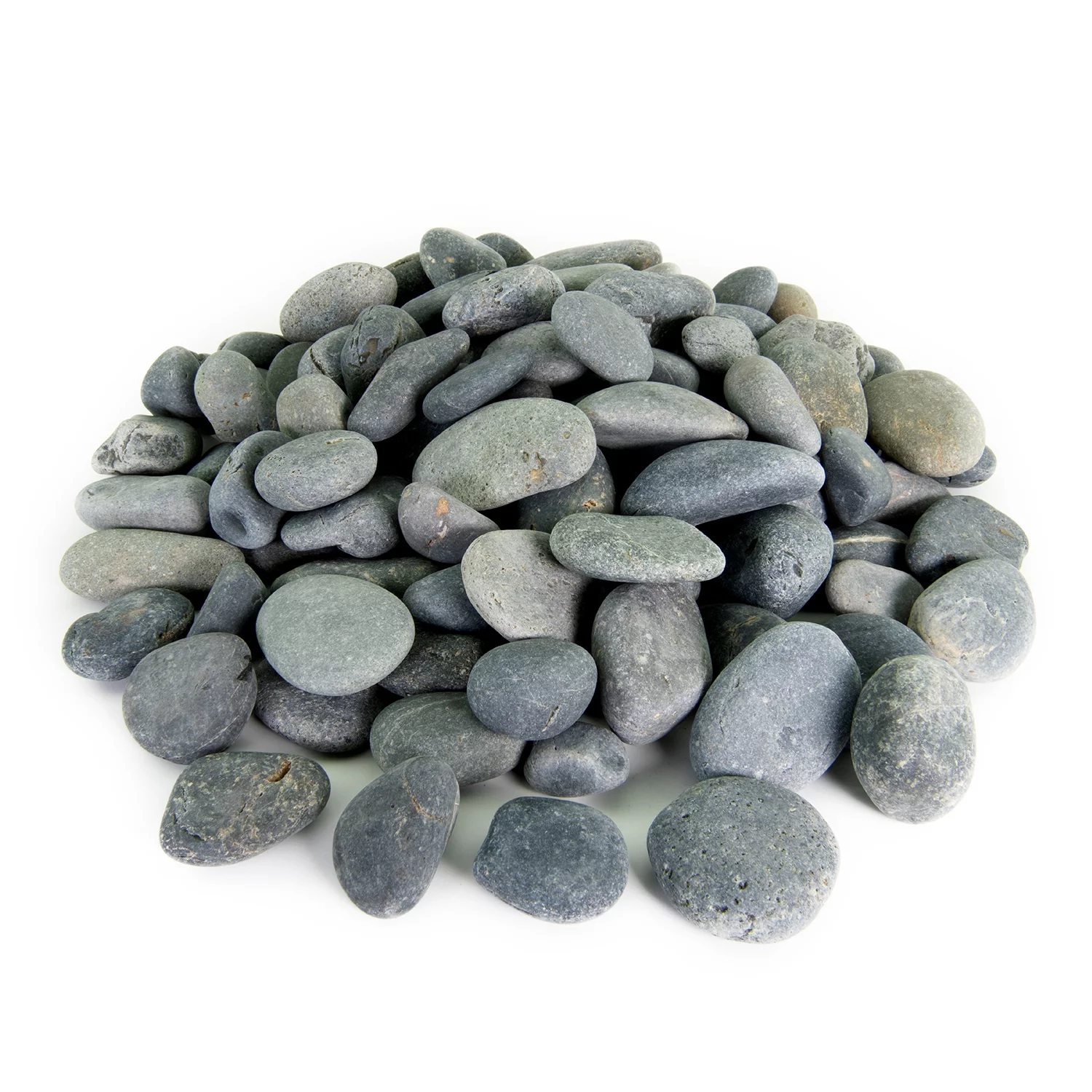 Mexican Beach Pebbles, Round River Rock  Landscape Garden Stones 20 pounds