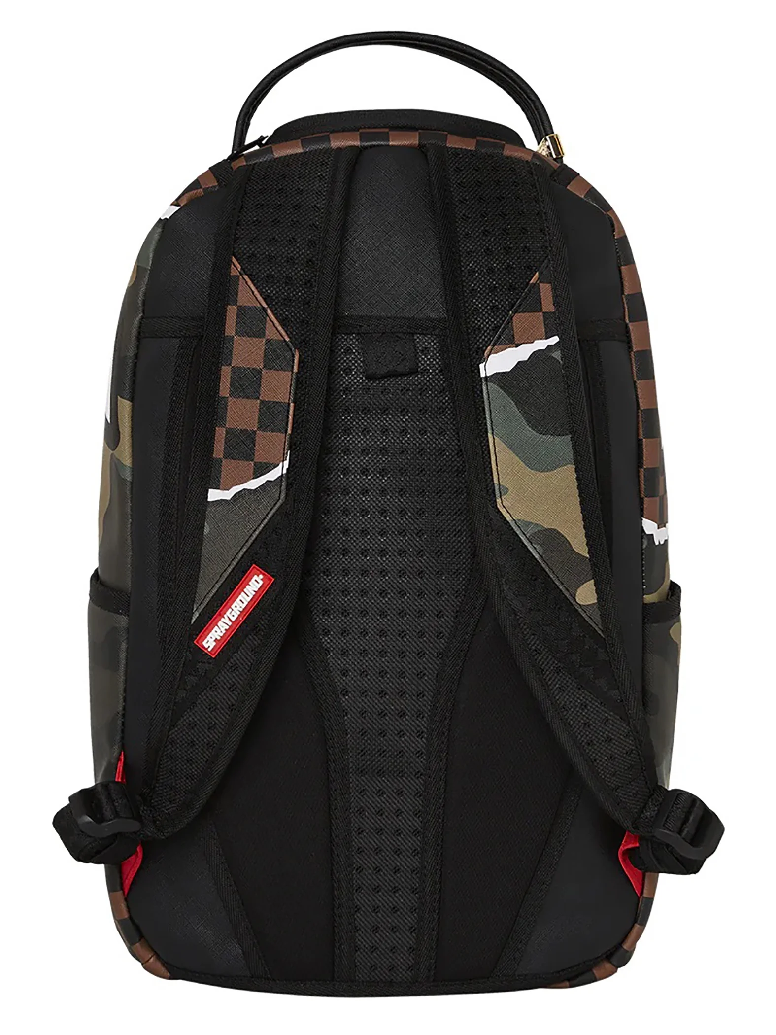 Sprayground Tear It Up Camo Backpack, Brown