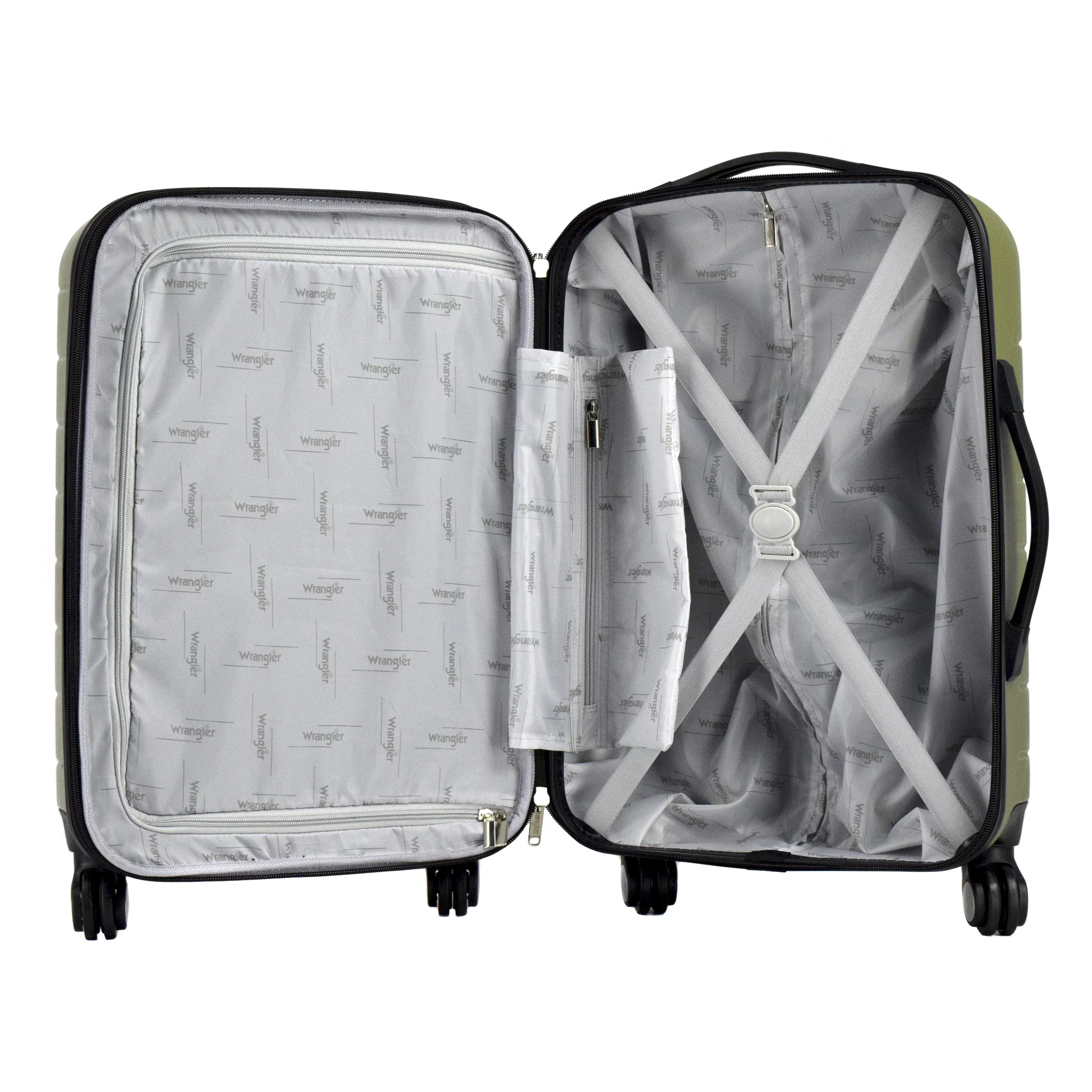 20 Expandable Spinner Rolling Carry-on w/ USB Port