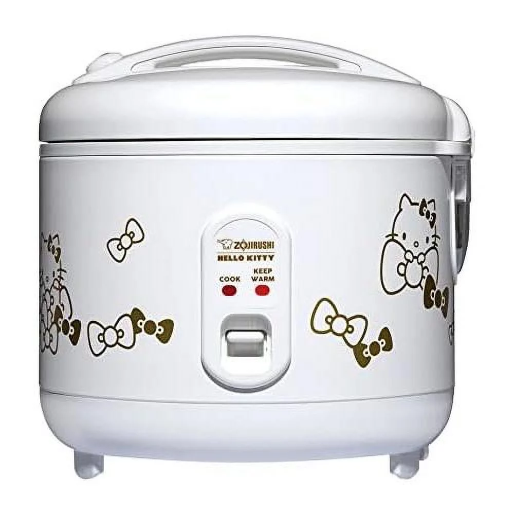 Automatic Rice Cooker And Warmer (White) Bundle With 9.5-Inch Rice Washing Bowl With Side And Bottom Drainers (2 Items)