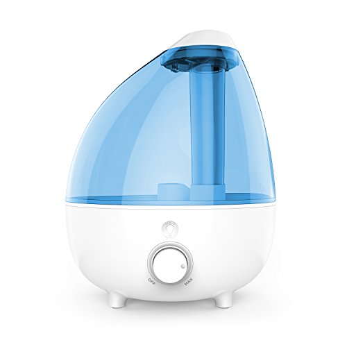 Pure Enrichment MistAire Ultrasonic Cool Mist Humidifier - Quiet Air Humidifier for Bedroom, Nursery, Office, & Indoor Plants - Lasts Up To 25 Hours