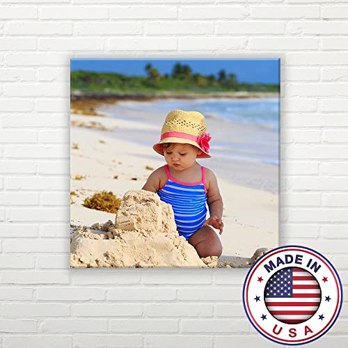 wall26 Custom Canvas Wall Art, Personalized Photo to Canvas - 24