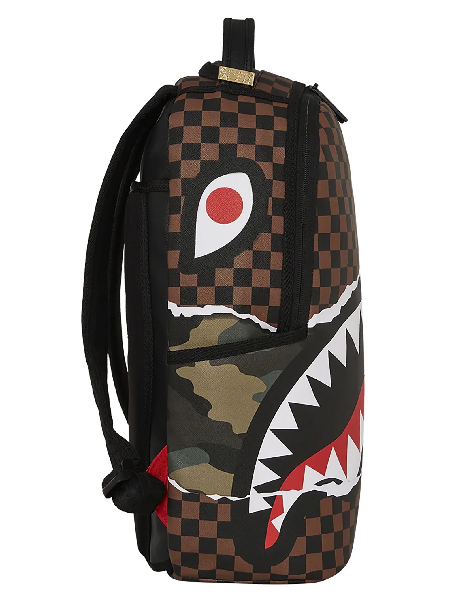 Sprayground Tear It Up Camo Backpack, Brown