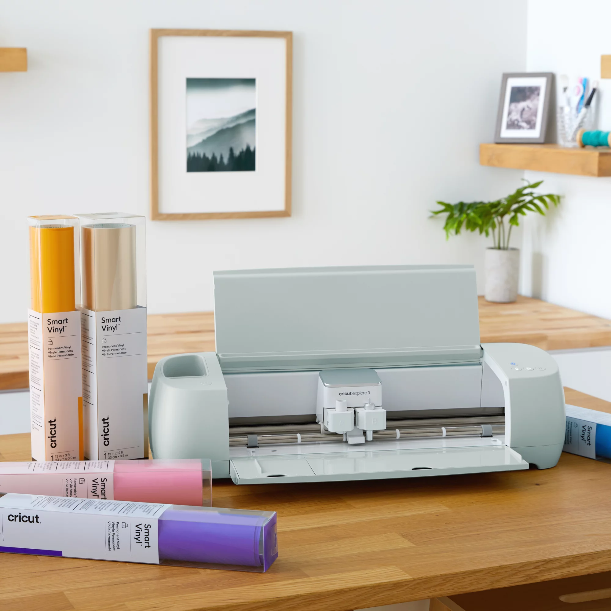 Cricut Explore 3 - Smart Cutting Machine with Easy Printables sensor