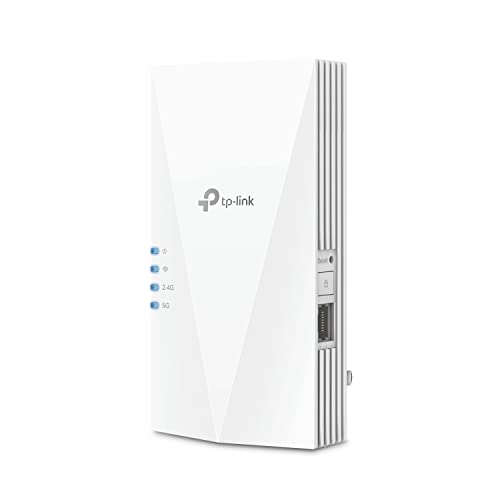 TP-Link AC1900 WiFi Range Extender RE550 | Dual-Band Wireless Repeater Amplifier w/Gigabit Ethernet Port | Up to 2200 Sq. Ft., 32 Devices | Internet Signal Booster | APP Setup | EasyMesh Compatible
