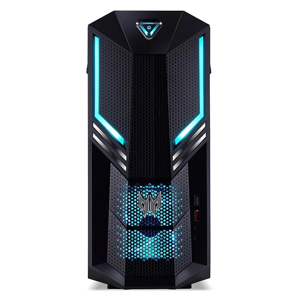 Acer Predator PO3-620 Gaming Desktop Computer - Intel Core i5-10400F - 12GB RAM - 512GB SSD - NVIDIA GeForce GTX 1660 - Windows 10 Home