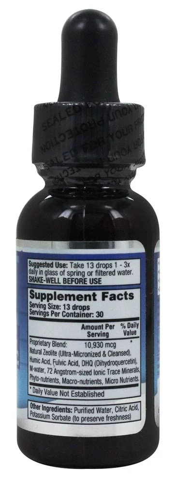 Liquid Zeolite - Ultra Liquid Zeolite - 1 fl. oz.