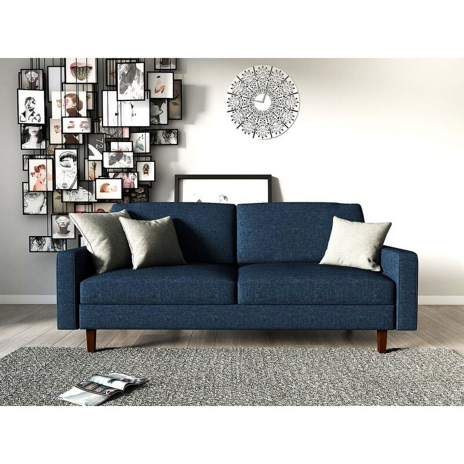 US Pride Furniture US Pride Goss Mid-century Modern Sofa Beige