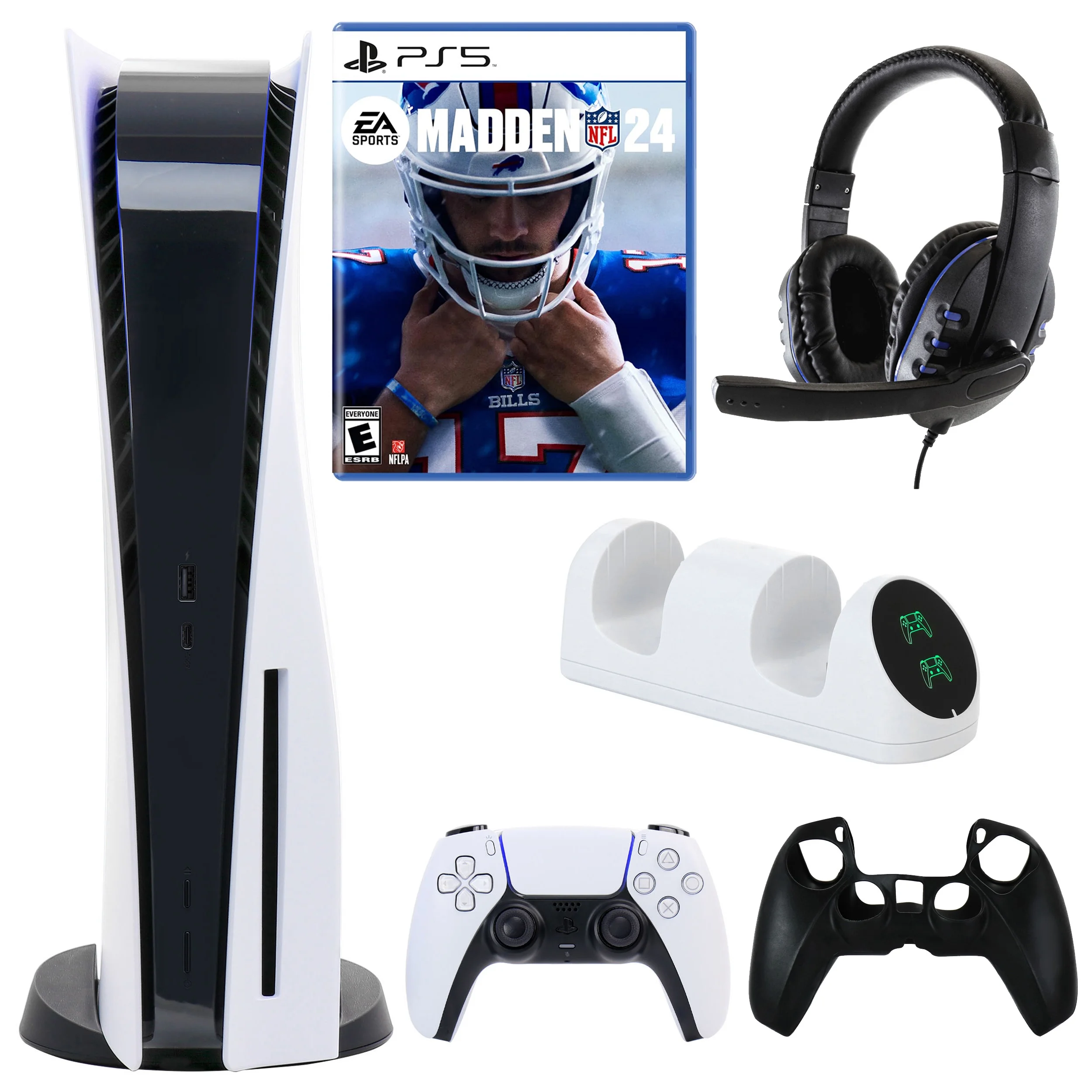 Sony PlayStation 5 Core with Madden 24 Game and Accessories