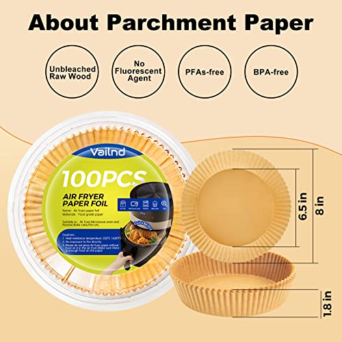 Air Fryer Paper Liners Disposable